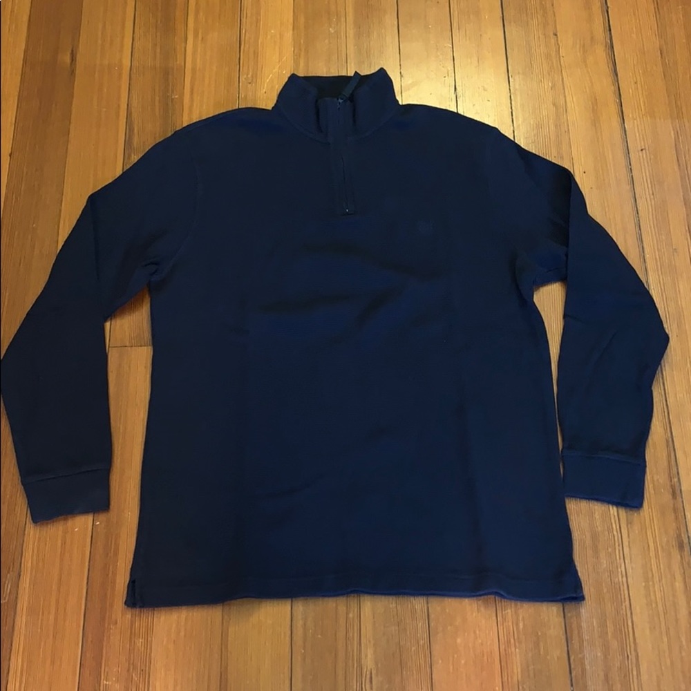 Chaps 1/4 zip sweater